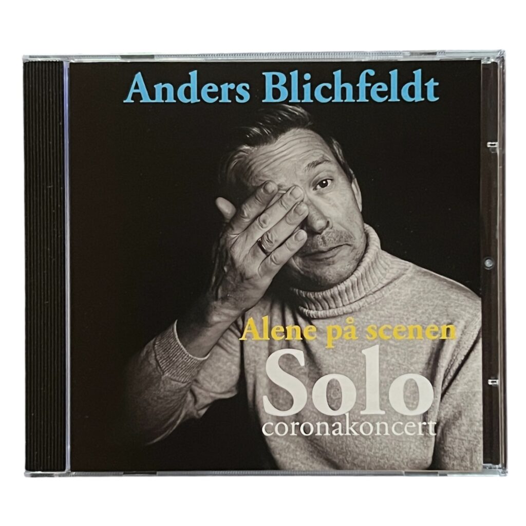 CD - Alene på scenen - Solo coronakoncert - 125 kr